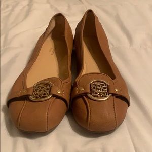 Liz Claiborne Brown Flex Form Ballerina Flats
